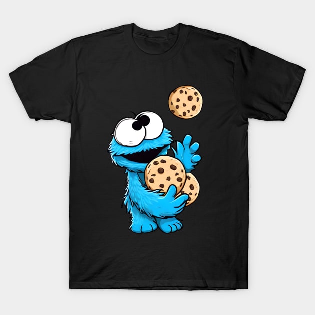 Cookieeesss!!! T-Shirt by Buff Geeks Art